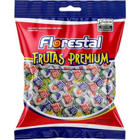 BALA FLORESTAL 124G FRUTAS PREMIUM