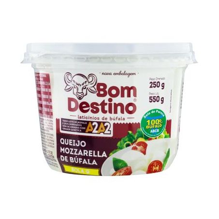 QUEIJO BOM DESTINO MUSSARELA BÚFALA 250G