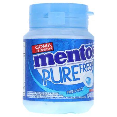 Goma de Mascar Mentos Pure Fresh Fresh Mint Sachê 6G 360-34