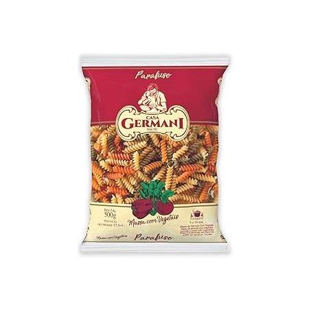 Massa germani parafuso c/vegetais 500g*.