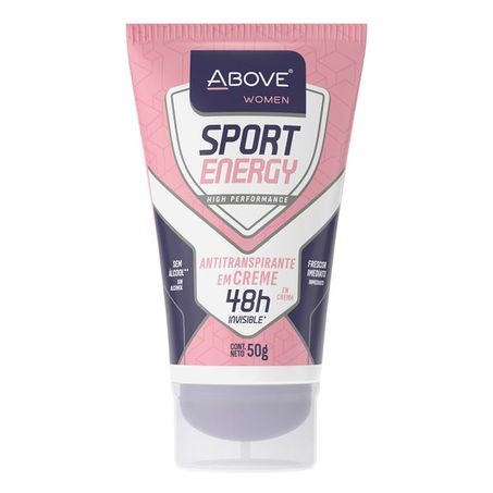 Desodorante Creme 50g Above Sport Energy Women