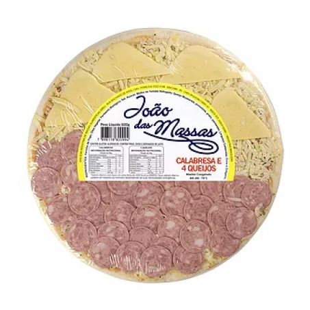 PIZZA DIVERSOS SABORES 600G JOAO DAS MASSAS