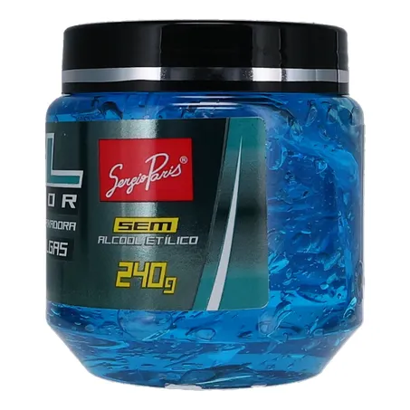 Gel fixador sergio paris azul perf.med 240g 360-10