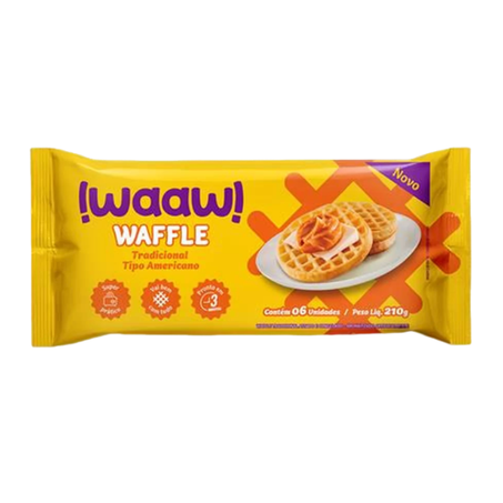 WAFFLE WAAW 210G ASSADO TRADICIONAL