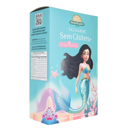 Massa mosmann talharim sereia cenoura/beterraba 200g 360-32