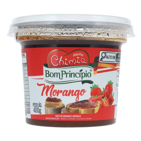 DOCE CREMOSO BOM PRINCÍPIO MORANGO POTE 400G 360-0