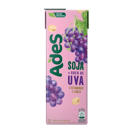 BEBIDA ADES UVA 1L