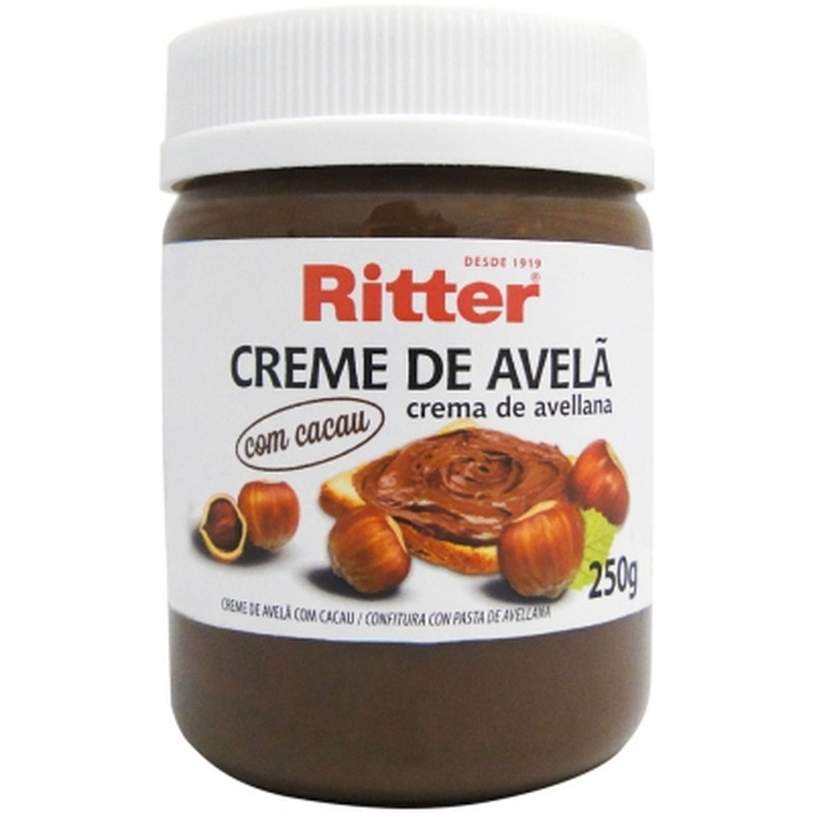 Creme de Avelã Ritter 250g - Com Cacau