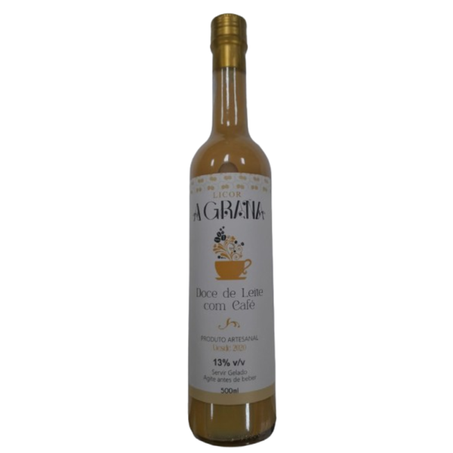 LICOR A GRANA DOCE DE LEITE COM CAFE 500ML