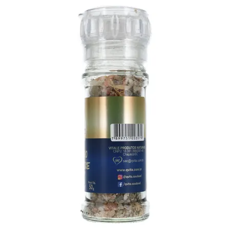 Tempero q-vita para peixe c-s moedor52 360-10
