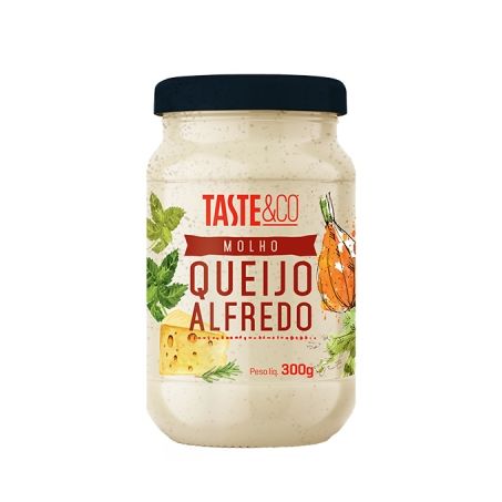 MOLHO TASTE&CO 300G QUEIJO ALFREDO