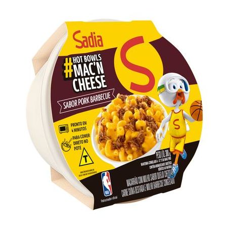 Macn cheese sadia pork barbecue 300g