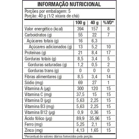 Granola Proteica Tradicional Rc Soulpro 200G - Vitao  360-1