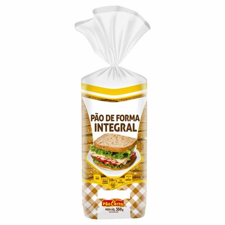 PAO FORMA PAO CERTO 350G INTEG