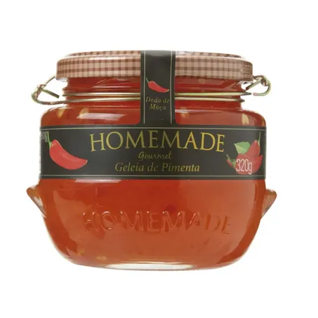 Geleia homemade gourmet pimenta vermelha 320g