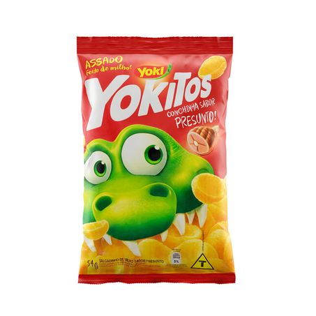 Salgadinho Yokitos Conchinhas Presunto 54G