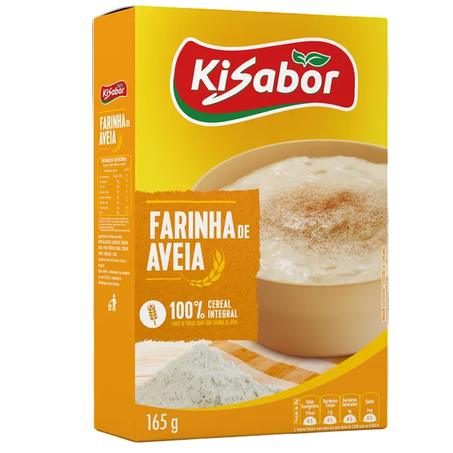 Farinha de Aveia Kisabor 165g