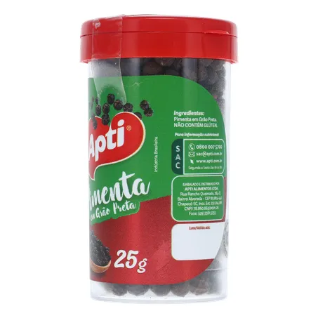 Pimenta apti preta em grao 25g 360-5