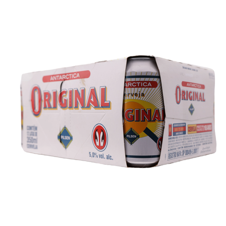 Cerveja antarctica original pilsen 350ml caixa com 12un 360-37
