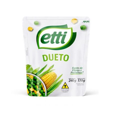 Milho ervilha dueto etti sache 170g
