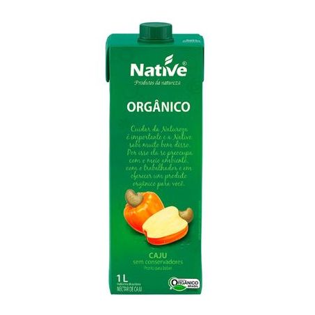 Nectar Native Cajú Orgânico Tp 1 L