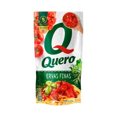 MOLHO TOMATE QUERO ERVAS FINAS 300G SH