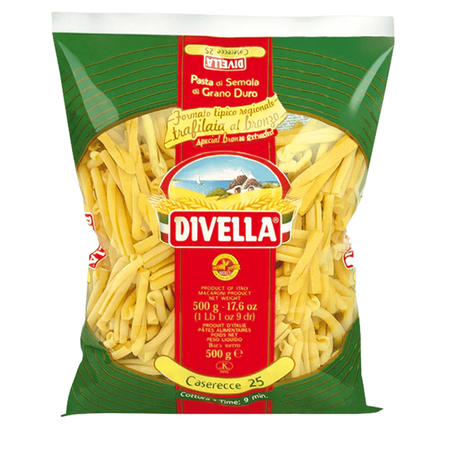 MACARRÃO DIVELLA CASERECE BRONZO 500G