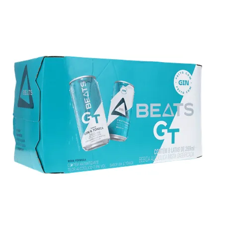 Bebida Mista Alcoólica Skol Beats Gt Gin & Tônica Lata 269ml 360-33