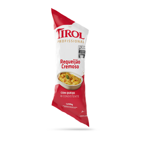 Requeijão cremoso queijo tirol 1.01kg