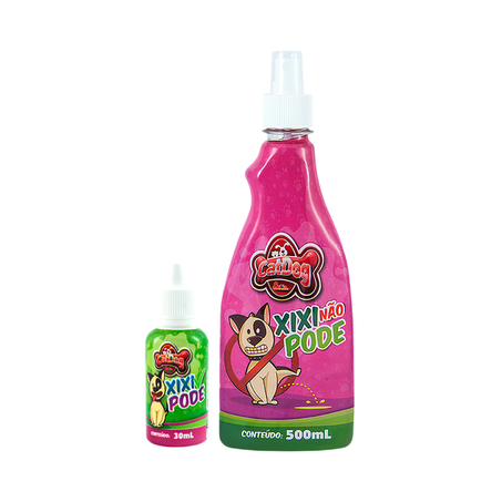 Kit Xixi Pode e Xixi Não Pode CatDog 500 ml