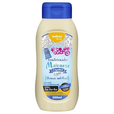 Condicionador Salon Line Maionese Capilar Light #todecacho Desmaio Nutritivo! Embalagem 300ML