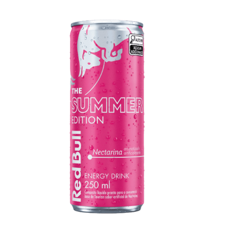 Energetico red bull nectarina 250ml