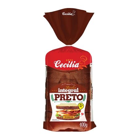 PAO STA CECILIA 400G PRETO