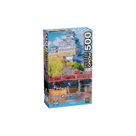 Brinquedo Quebra Cab.Puzzle Osaka 500 Peça