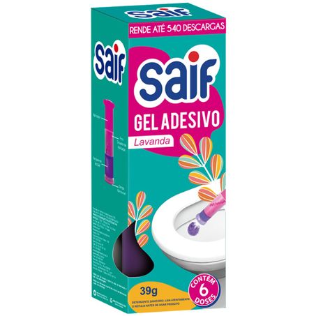 Gel sanitario adesivo saif lavanda 39g