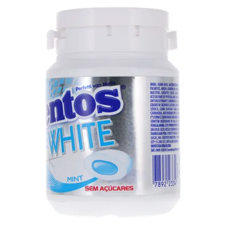 Mentos pure white gr white 56g 360-6
