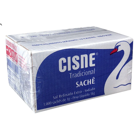 SAL REFINADO CISNE 1G SCH C/1000