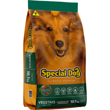 Ração Special Dog 10,1kg - Adultos - Vegetais