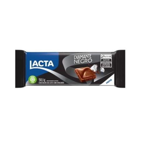 Chocolate diamante negro lacta 50,1g
