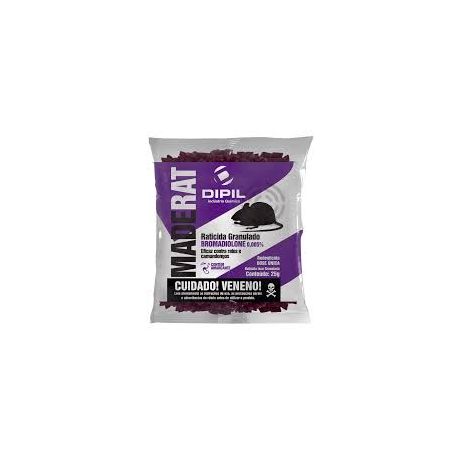 Maderat raticida granulado 25g