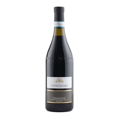 VINHO ROSSO PIEMONTE DOC CASTELVECCHIO 750ML