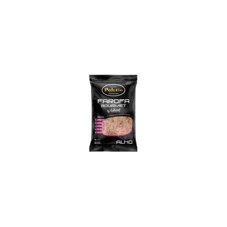 Farofa gourmet poletto alimentos alho 300g