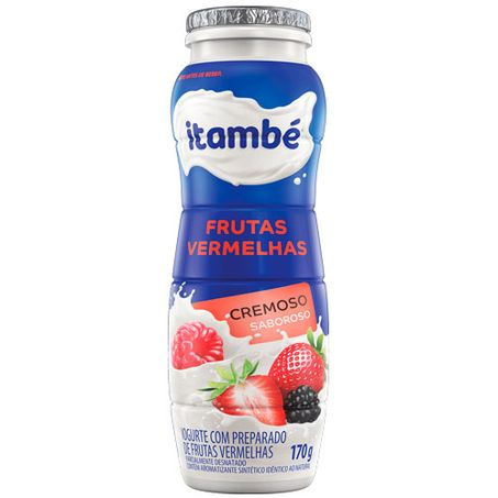 Iogurte vitambé 170g frutas vermelhas