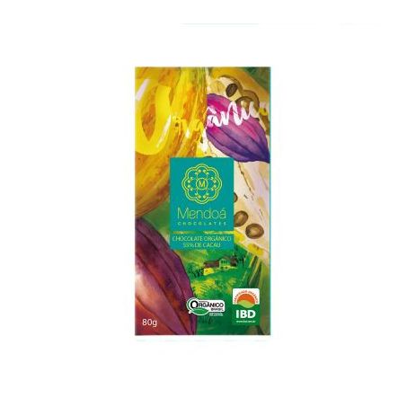 CHOCOLATE ORGANICO 55% 80G - MENDOA