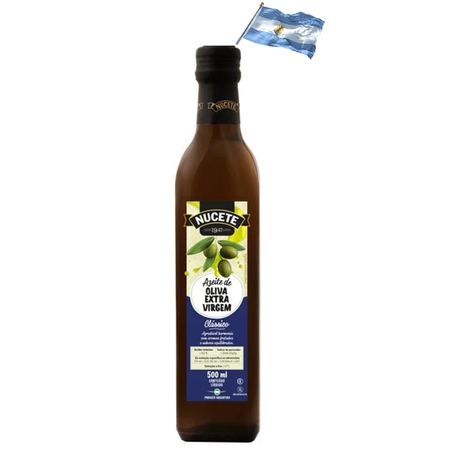 AZEITE OLIVA NUCETE EXTRAVIRGEM VD 500ML ARGENTINA
