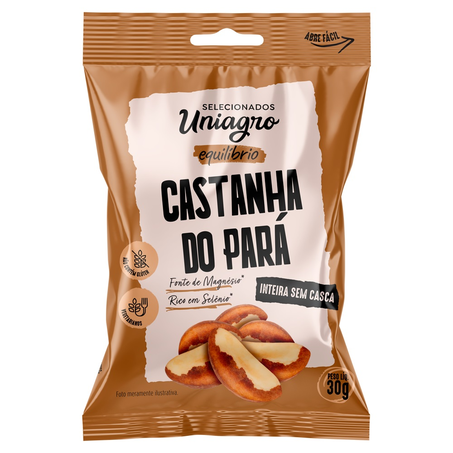 Castanha do Pará Uniagro 30G