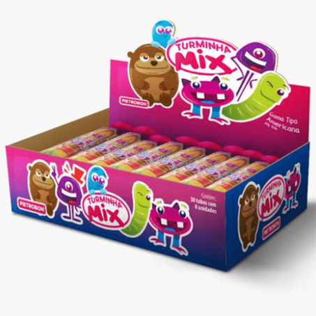 Bala Pietrobon Turminha Zoologico Mix Pacote 120g 