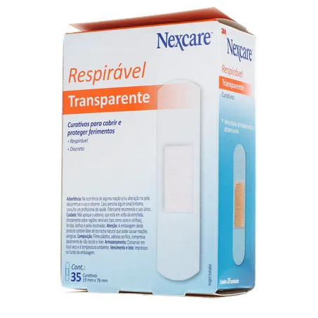 Curativo Nexcare Transparente Caixa 35un 
  360-21