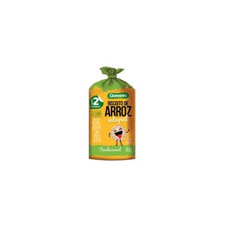 Biscoito guimaraes arroz integral trad 80g