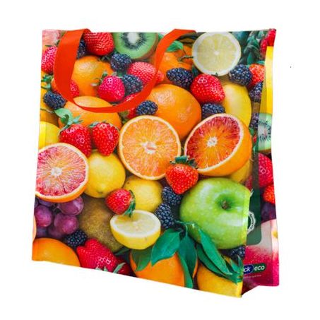 Sacola bompack retornavel eco frutas
